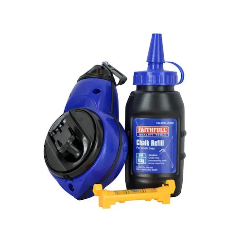 Faithfull 30mtr Rapid Chalk Line Kit (5023969320120)